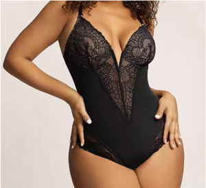 Body Gainant Sculptant à Dentelle