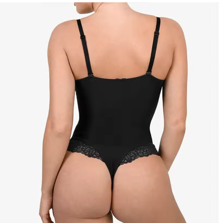Body Gainant Sculptant à Dentelle
